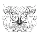 Seagull tattoo design idea