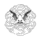 Seagull tattoo design idea