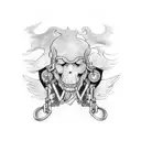 harley davidson tattoo design idea