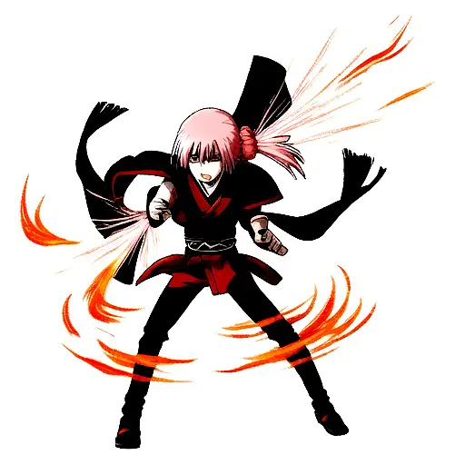 rengoku vs akaza tattoo design idea