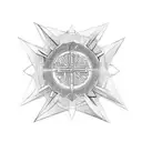 Greek sculptures with rays tattoo design idea