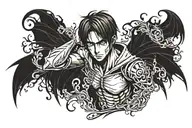 eren yeager from attack on titan  tattoo design idea