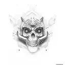 REST IN PEACE tattoo design idea