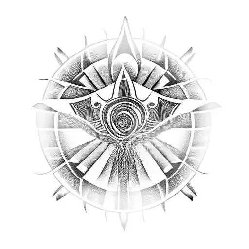 tribal band using words: saved, healed, delivered tattoo design idea