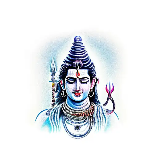 Best Lord Shiva tattoos in colour and black & grey