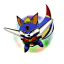 star fox tattoo design idea