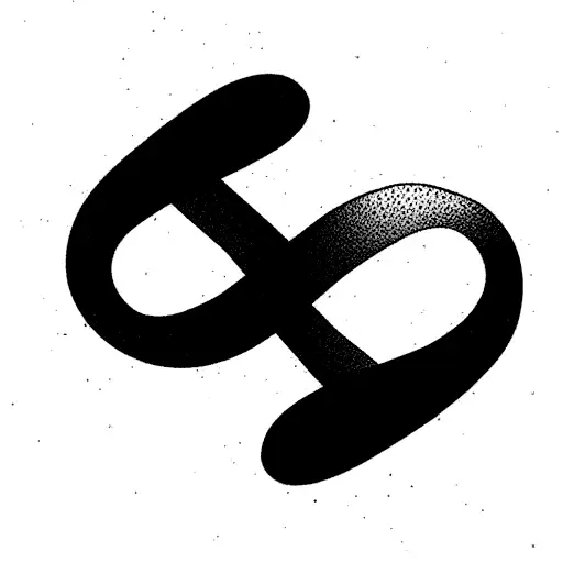 minimalistic infinity symbol, infinity, continuous-line tattoo design idea