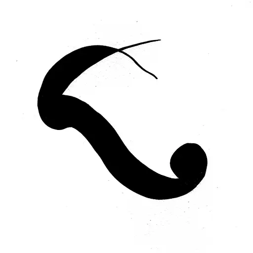 minimalistic infinity symbol, continuous-line tattoo design idea
