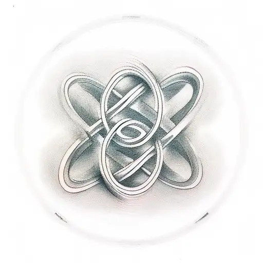 infinity symbol, infinity, continuous-line tattoo design idea