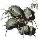 leafcutter ants tattoo design idea