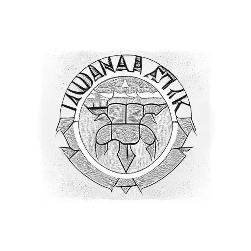 indiana state flag in field of corn tattoo design idea