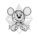 minnie tattoo design idea