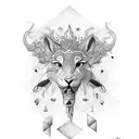 cesar tattoo design idea