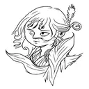 arya stark tattoo design idea