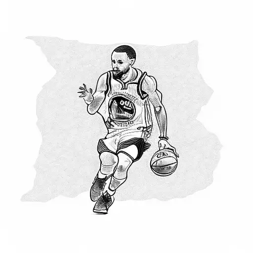 Stephen curry mvp tattoo design idea