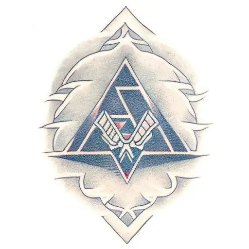 triforce tattoo design idea