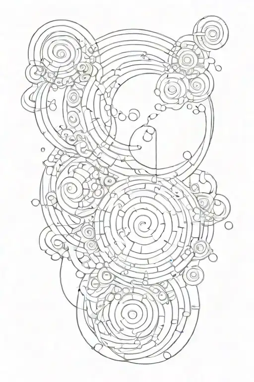 fibonacci sequence tattoo design idea