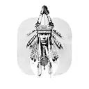 Iroquois Native American  tattoo design idea