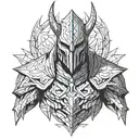 lich king tattoo design idea