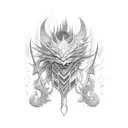 Final fantasy mashup tattoo design idea