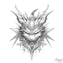 Final fantasy mashup tattoo design idea