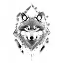 Wolf Eye, Instinct Survival innate behavior Non-verbal communication Hierarchy Adaptation Reproduction by instinct natur tattoo design idea