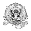 nirvana in utero cover tattoo design idea
