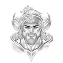 hercules cartoon character  tattoo design idea