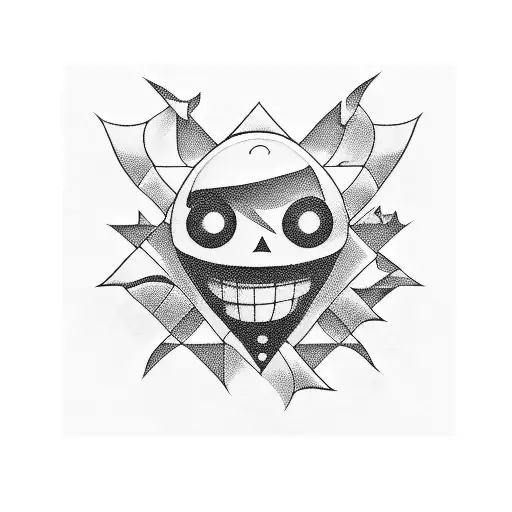 a tattoo of adventure the cartoon television show tattoo design idea