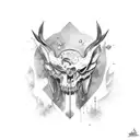 weapons tattoo design idea