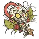 invader zim tattoo design idea