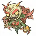 invader zim tattoo design idea