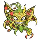 invader zim tattoo design idea