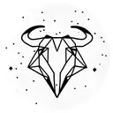 Taurus constellation  tattoo design idea