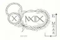 roman numeral date tattoo march 6, 2018 tattoo design idea