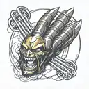 Wolverine Claw  tattoo design idea
