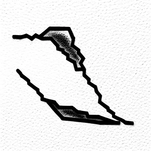 geology tattoo design idea