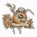 mind over matter tattoo design idea