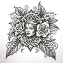 ezra tattoo design idea