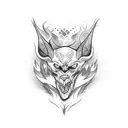 666 tattoo design idea