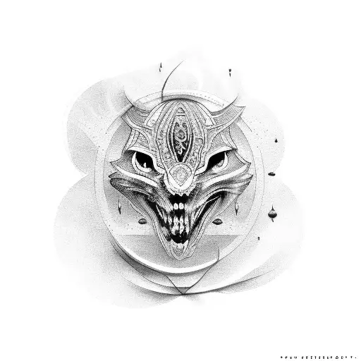 old car tattoo design idea