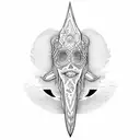 Surfboard tattoo design idea