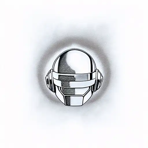 Daft Punk tattoo design idea