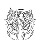 hephaestus forging olive branch tattoo design idea
