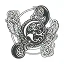 wu tang clan tattoo design idea