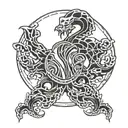 wu tang clan tattoo design idea