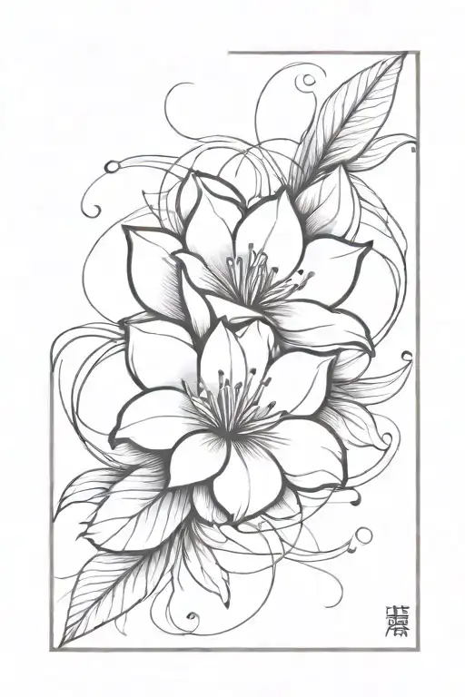 draw a sketch of the tattoo. The tattoo should be symmetrical, located on the back and arms to the elbow. Description of tattoo design idea