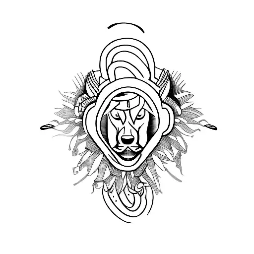 strength  tattoo design idea