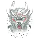 princess mononoke tattoo design idea