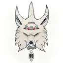 princess mononoke tattoo design idea